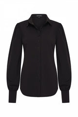 mi piace blouse met pofmouwen 202037 zwart