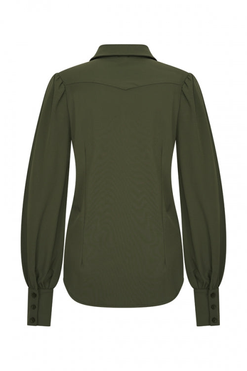 Mi Piace Travelstof Blouse 202037 Deep Depth