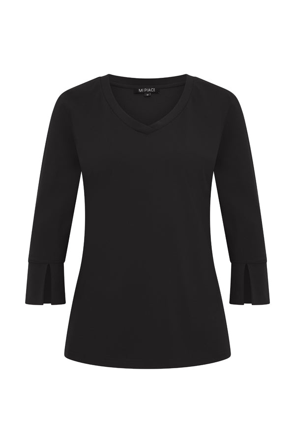 mi piace travelstof top 202095 zwart