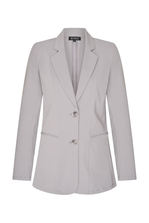 mi piace halflange blazer 202102 elephant grey