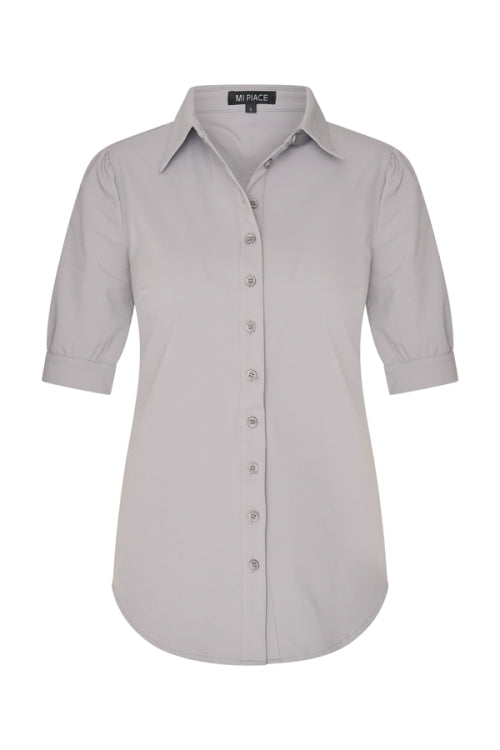mi piace pofmouwen blouse 202270 elephant grey