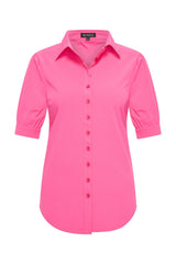 mi piace korte pofmouw travel blouse 202272 rose