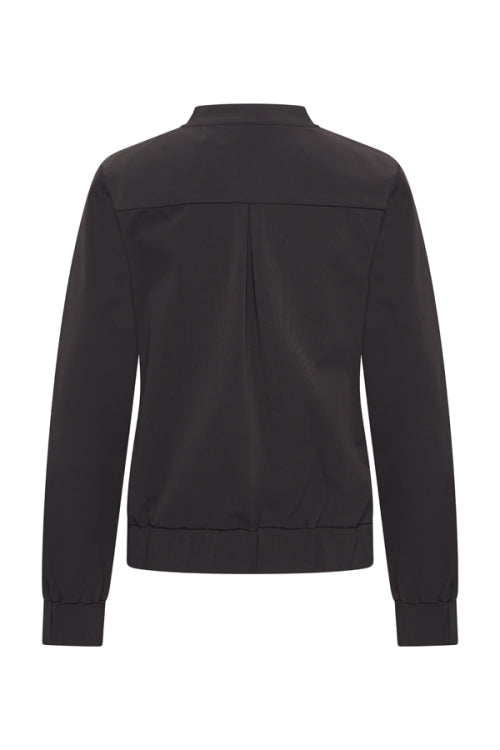 zwarte bomber jack van mi piace