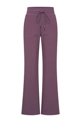 Mi Piace- Travel Straight Broek Heavy 202136-Plum Perfect