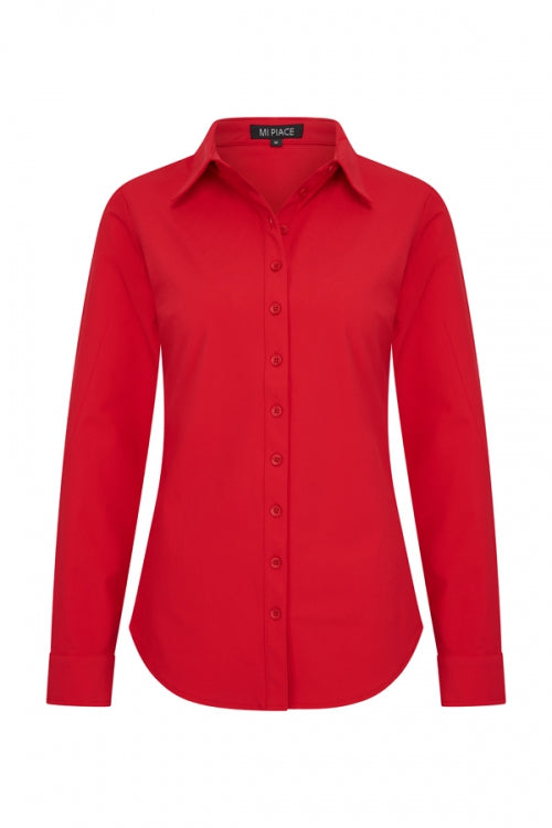 mi piace travelstof blouse red 60840