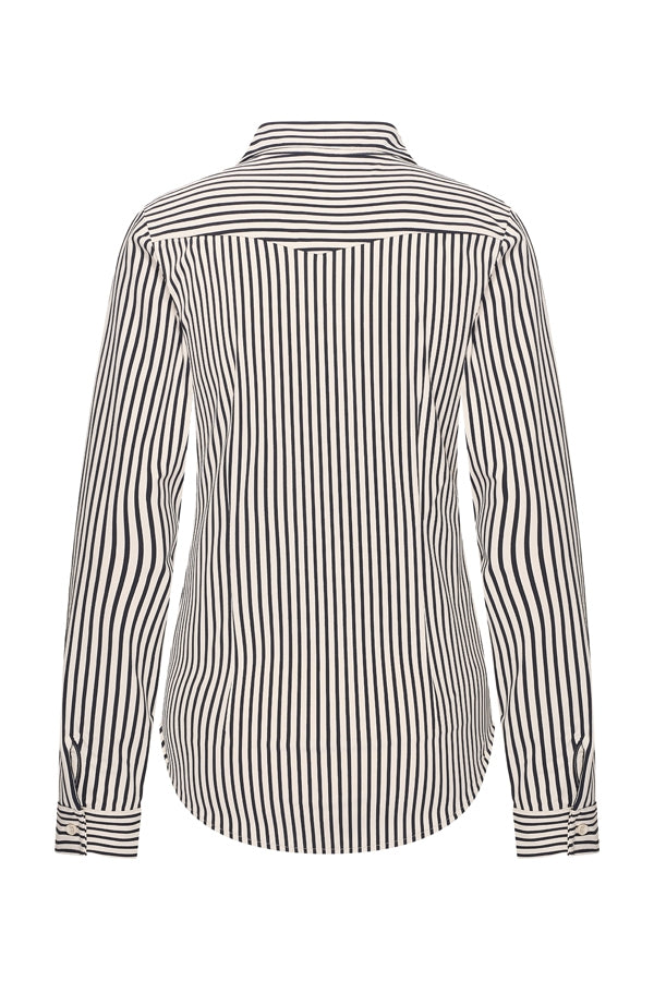 Mi Piace Blouse 60840 Streep Print Dark Blue/Kit