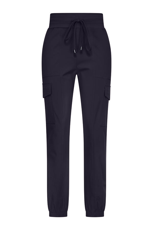 mi piace travelstof cargo broek donkerblauw 202307