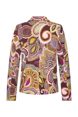 Mi Piace-Colbert 202015-Big Paisley Print Multicolor