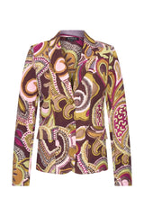 Mi Piace-Colbert 202015-Big Paisley Print Multicolor