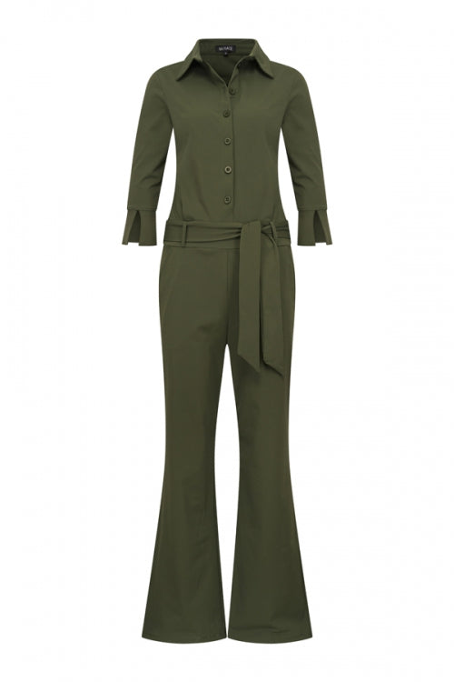 mi piace travel jumpsuit met wijde pijpen 202154