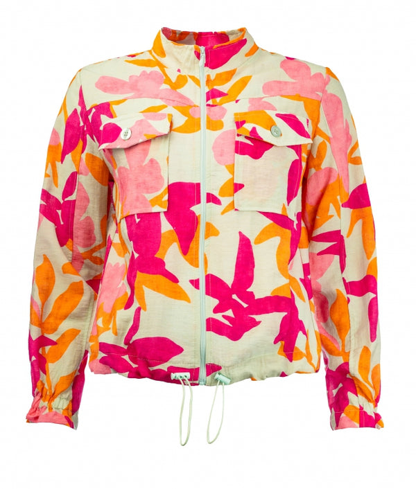 ned jacket ruan pink peacock 