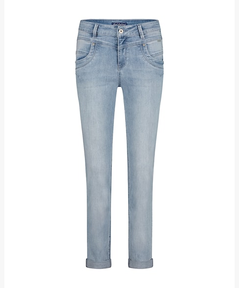 red button jeans relax bleach