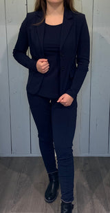 mi piace colbert donkerblauw
